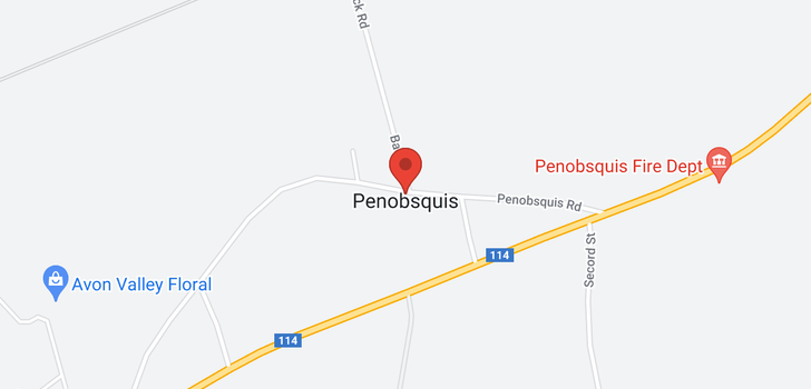 map of 112 Penobsquis Loop